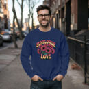 Sunflower Love Sweatshirt - Retro Floral Graphic Pullover For Women & Men 21-04-2025