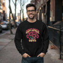 Sunflower Love Sweatshirt - Retro Floral Graphic Pullover For Women & Men 21-04-2025