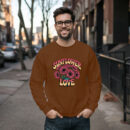 Sunflower Love Sweatshirt - Retro Floral Graphic Pullover For Women & Men 21-04-2025